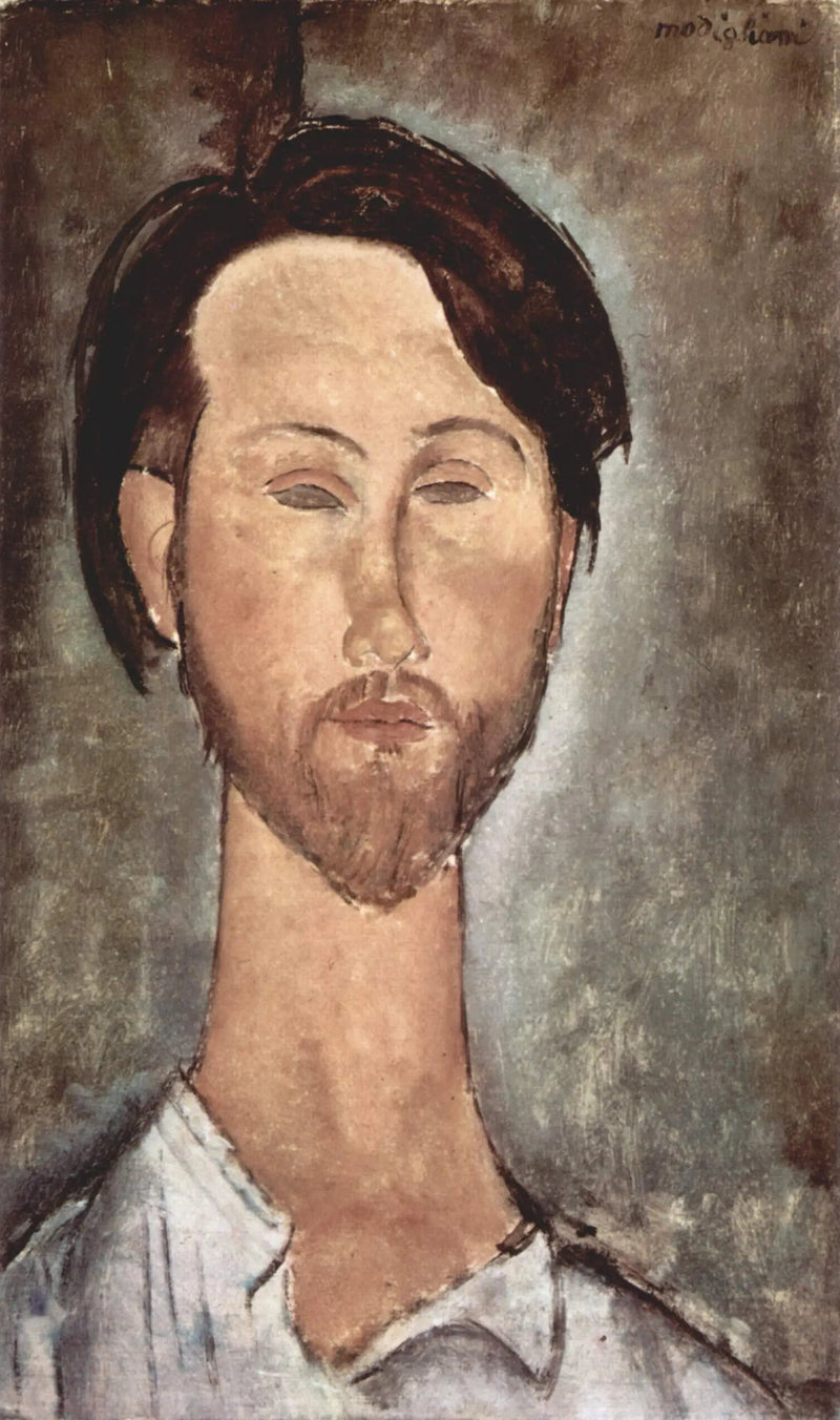 Portrait de Léopold Zborowski - Amedeo Modigliani
