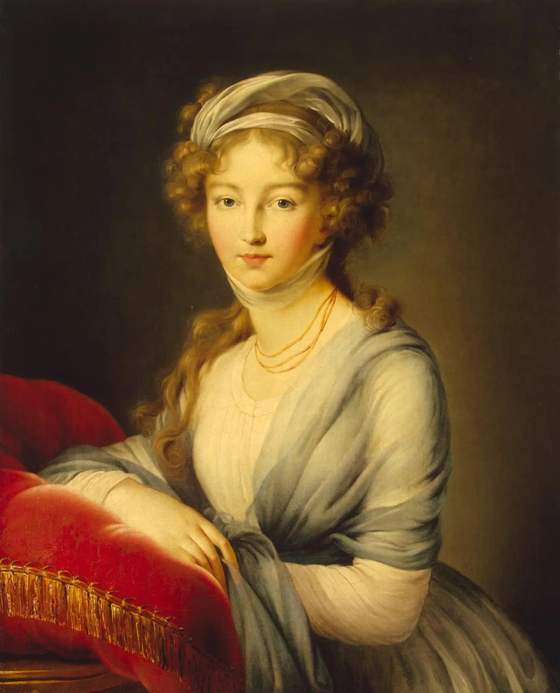 Portrait de l'impératrice Elizaveta Alekseyevna - Élisabeth Vigée Le Brun