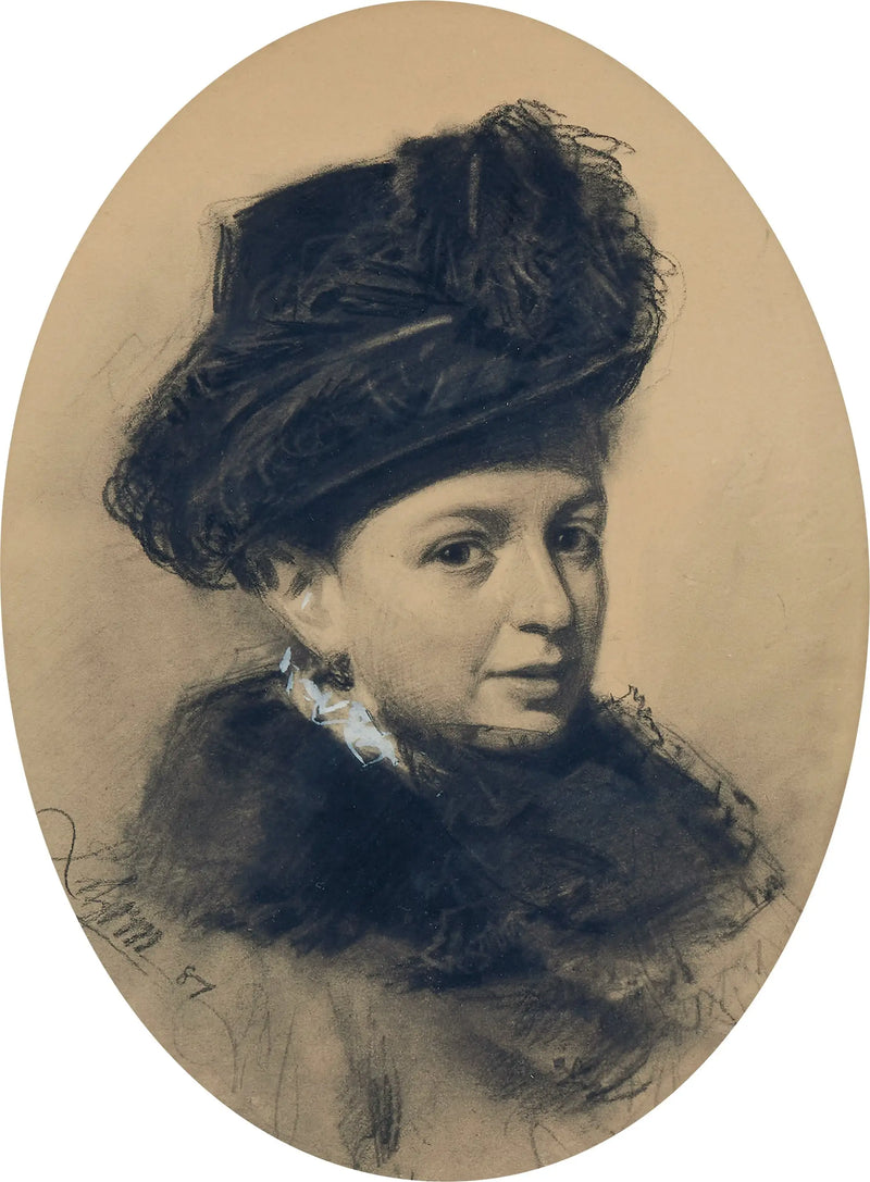 Portrait de Lisen Samson - Anders Zorn