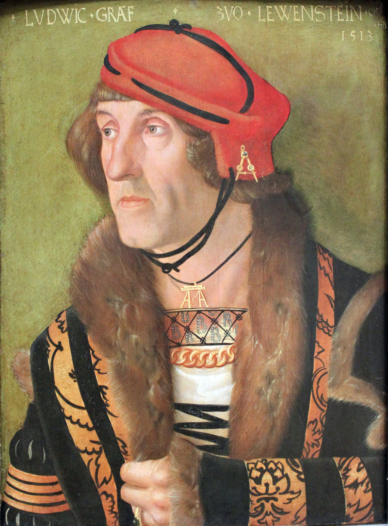 Portrait de Louis Ier, comte de Löwenstein - Hans Baldung Grien