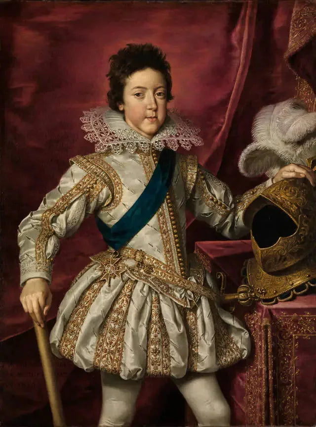 Portrait de Louis XIII - Frans Pourbus the Younger