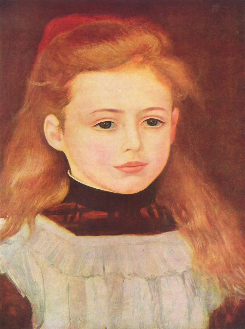 Portrait de Lucie Bérard - Pierre-Auguste Renoir