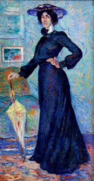 Portrait de Lucie Cousturier - Maximilien Luce