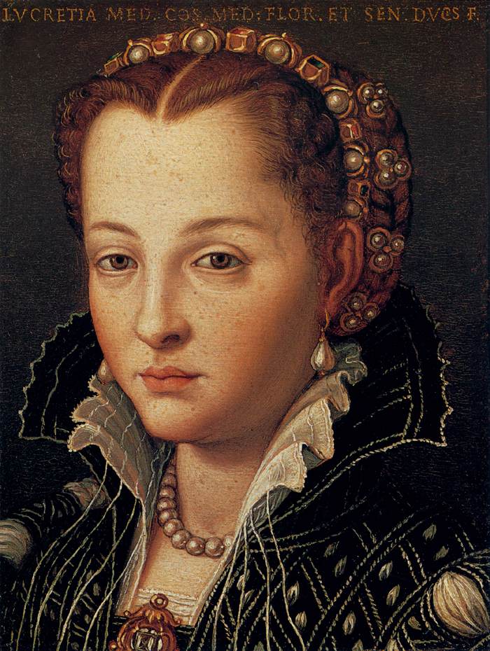 Portrait de Lucrezia di Cosimo - Bronzino