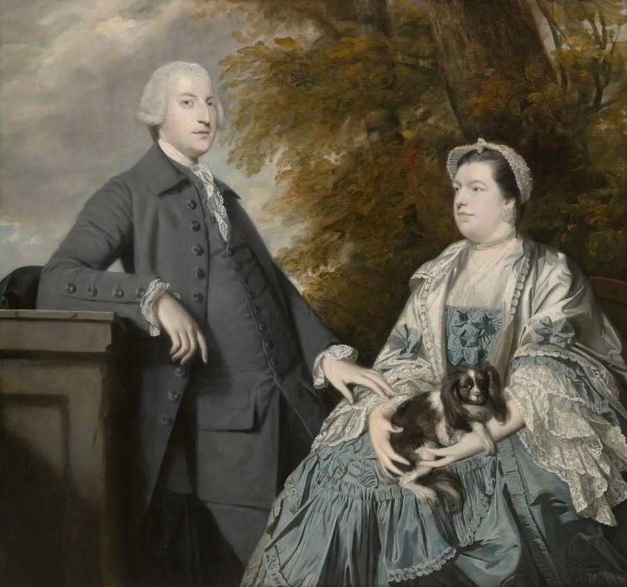 Portrait de M. et Mme Godfrey Wentworth - Joshua Reynolds