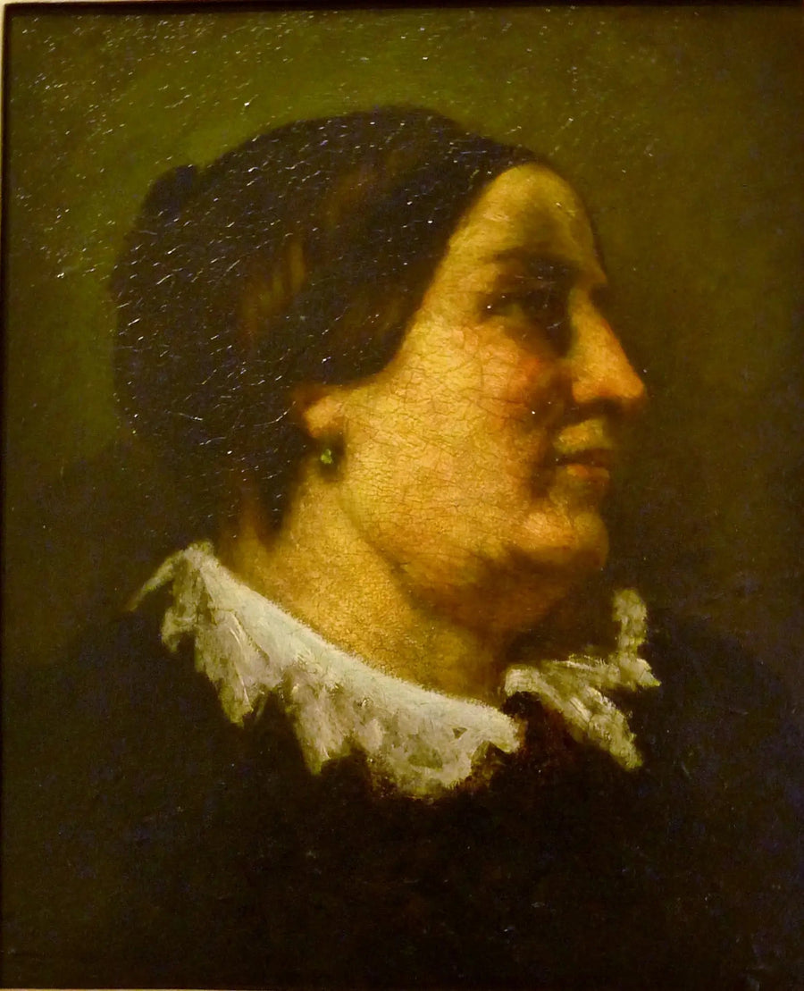 Portrait de Madame Andler - Gustave Courbet