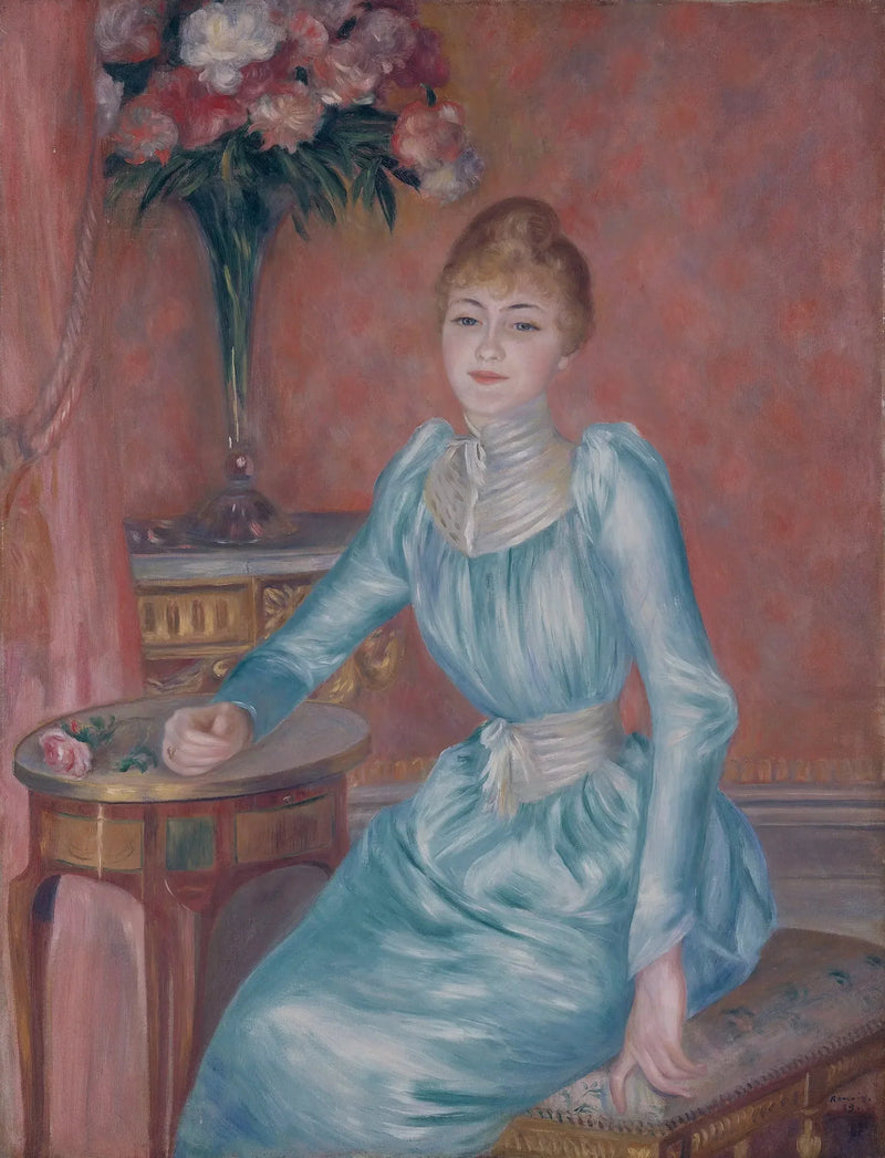 Portrait de Madame de Bonnières - Pierre-Auguste Renoir
