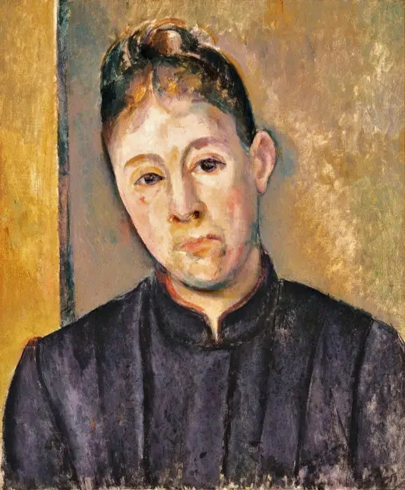 Portrait de Madame Cézanne - Paul Cézanne