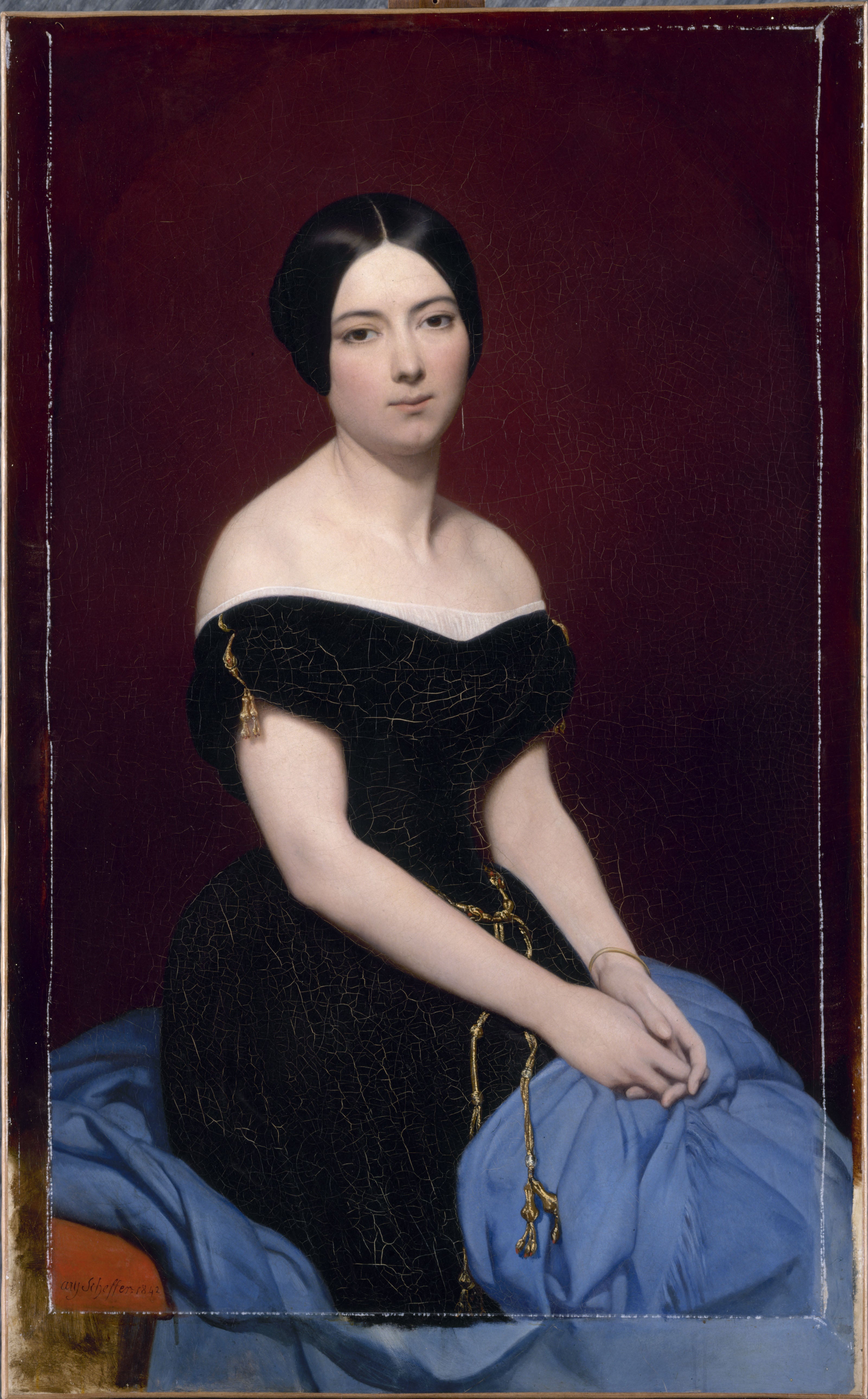 Portrait de Madame Edouard Caillard - Ary Scheffer - Alpha Reproduction