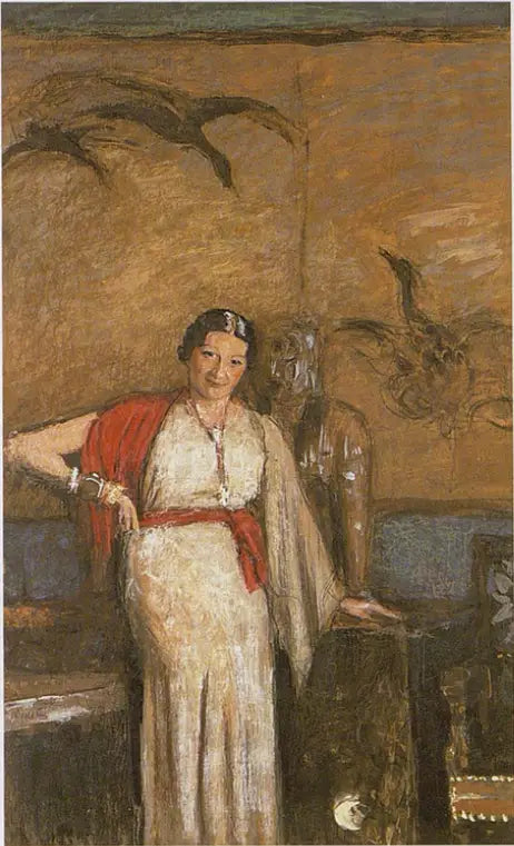 Portrait de Madame Eugène Freyssinet - Édouard Vuillard