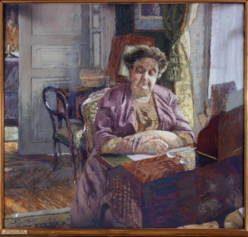 Portrait de Madame Frantz Jourdain - Édouard Vuillard
