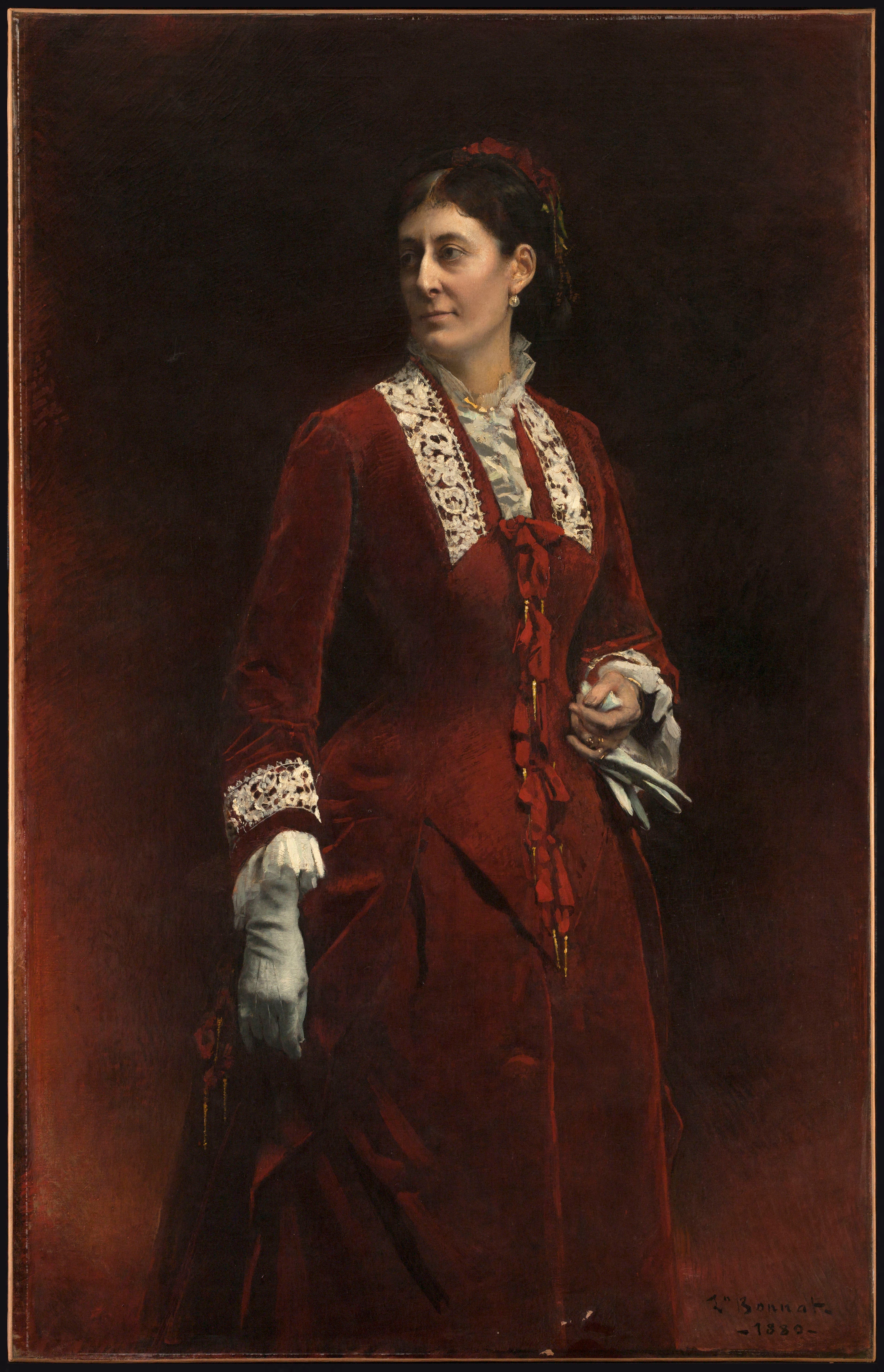Portrait de Madame Georges Ehrler - Léon Bonnat