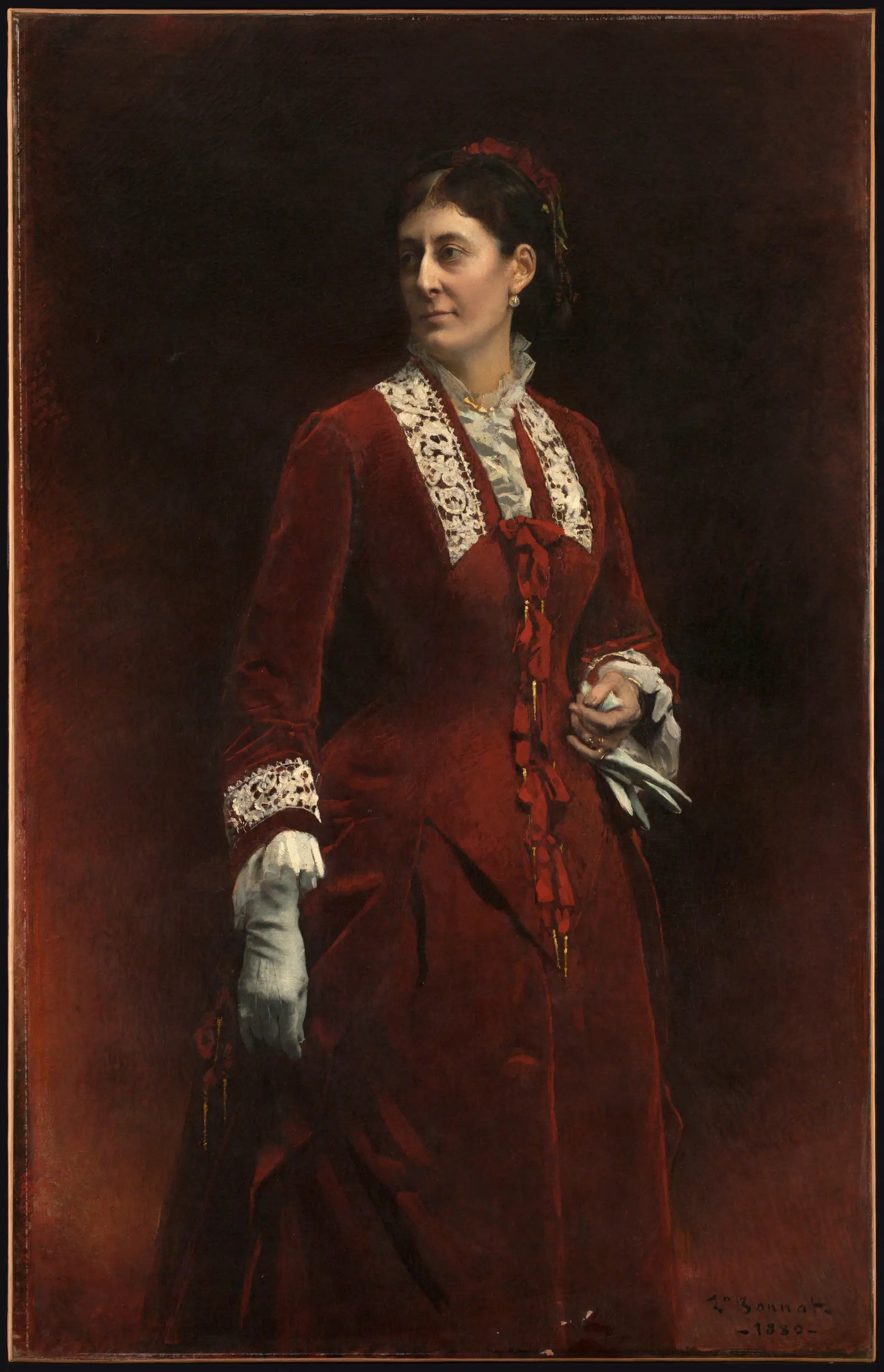 Portrait de Madame Georges Ehrler - Léon Bonnat - Alpha Reproduction