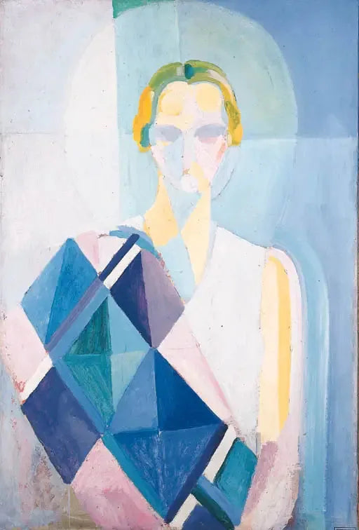 Portrait de Madame Heim - Robert Delaunay