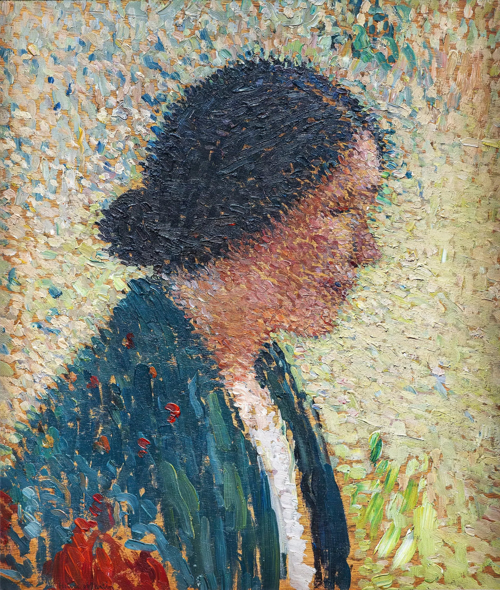 Portrait de Madame Henri Martin - Henri-Jean Guillaume Martin image 1 reproduction de peinture à l’huile