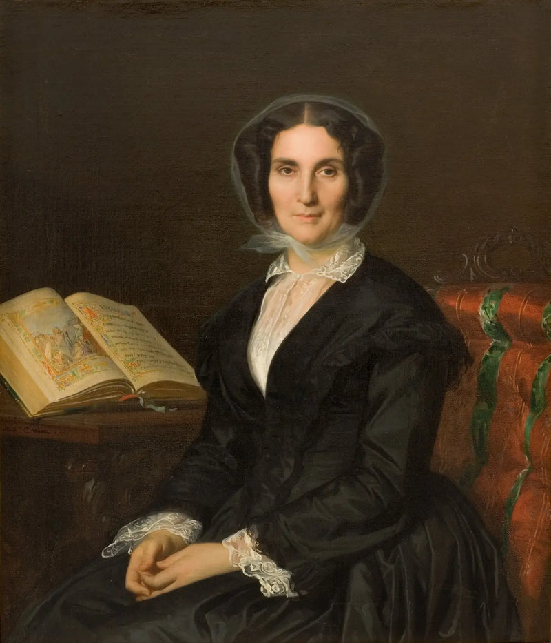 Portrait de Madame Louise Marès, née Bidreman - Alexandre Cabanel