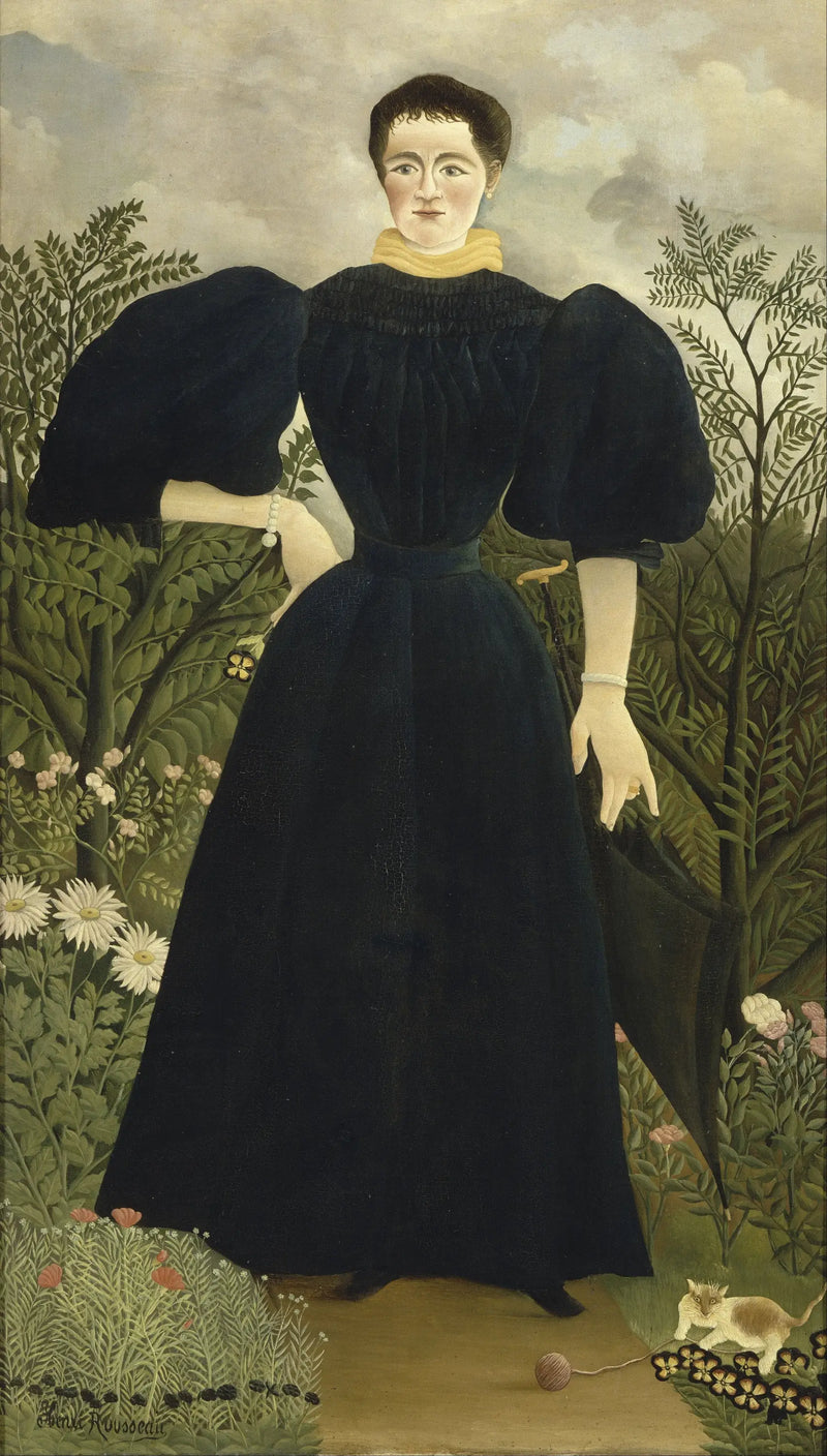 Portrait de Madame M. - Henri Rousseau