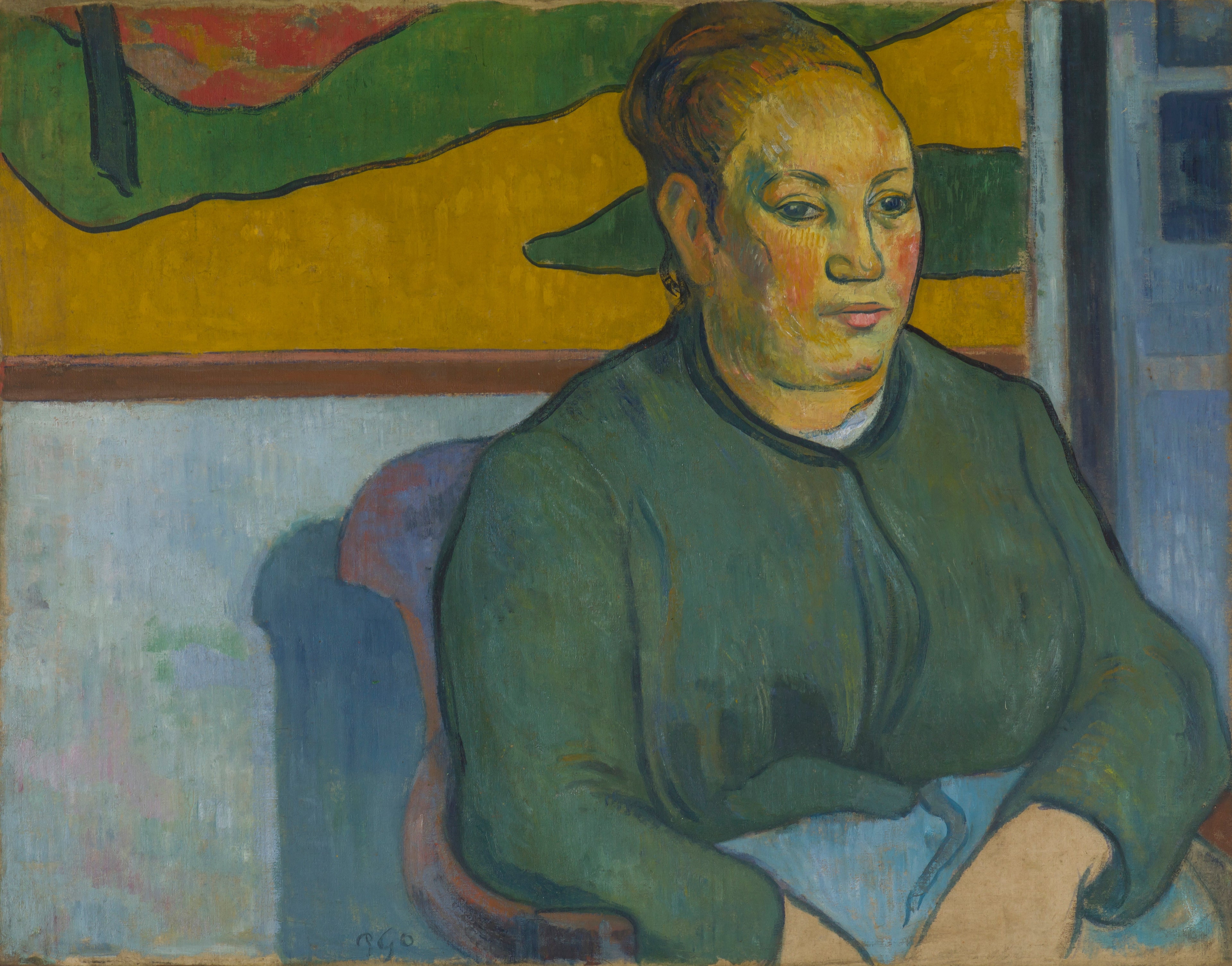 Portrait de Madame Roulin - Paul Gauguin