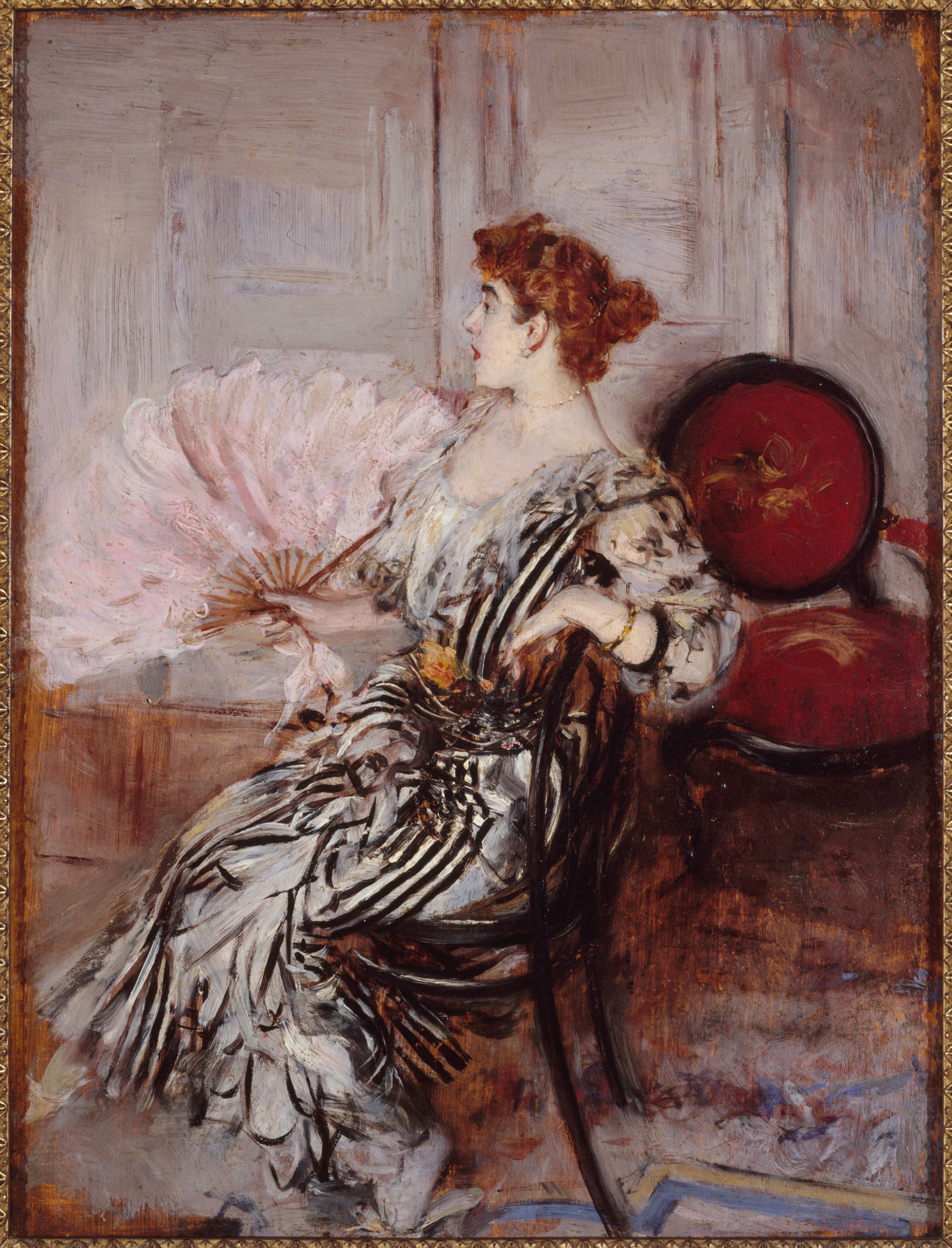 Portrait de Madame Torri, danseuse à l'Opéra - Giovanni Boldini