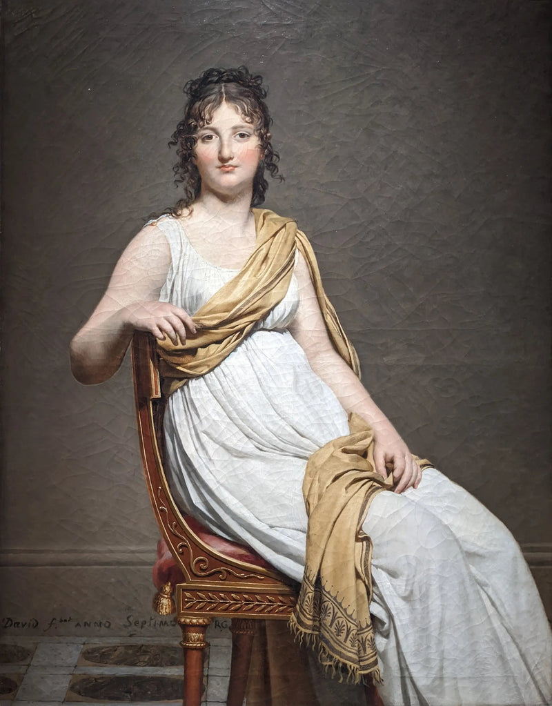 Portrait de Madame de Verninac - Jacques-Louis David