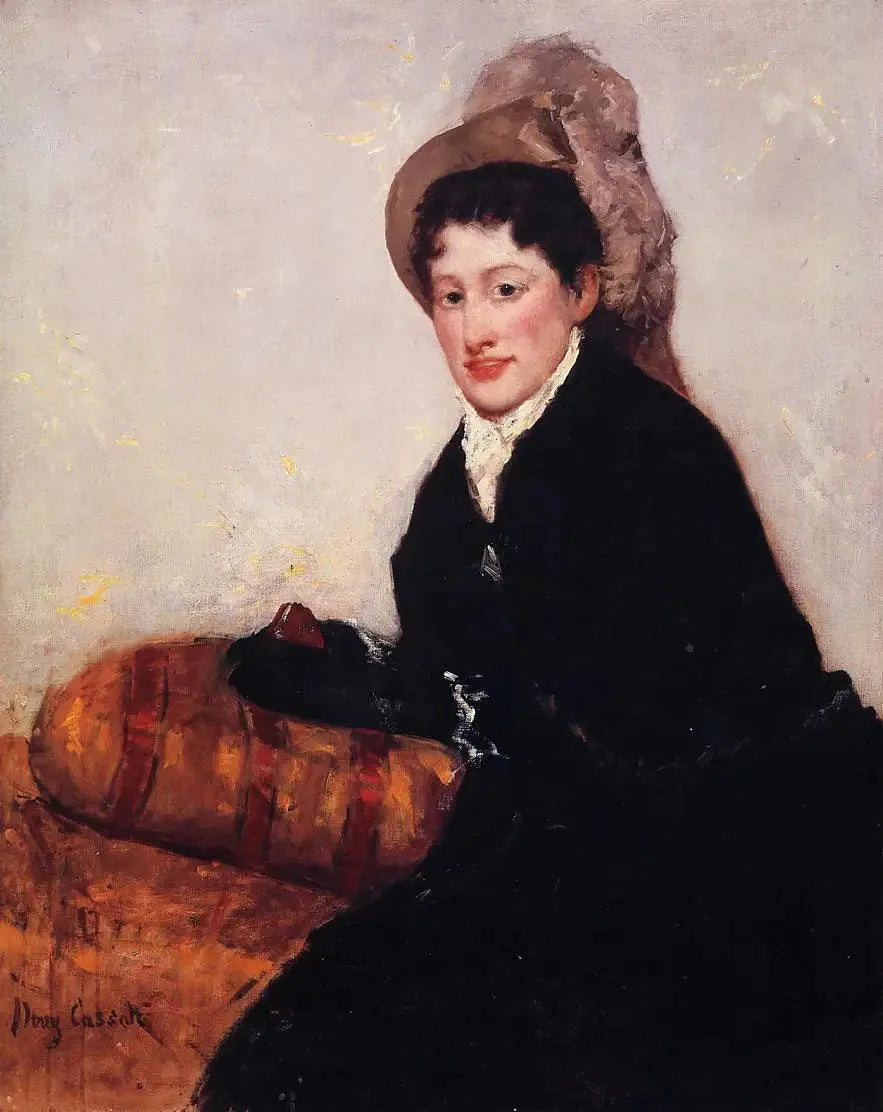 Portrait de Madame X habillée pour la matinée - Mary Cassatt