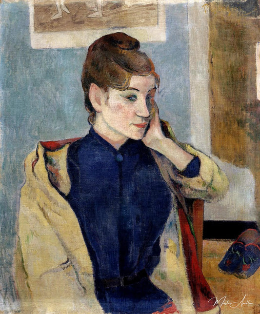 Portrait de Madeleine Bernard - Paul Gauguin - Reproductions de tableaux et peintures haut de gamme