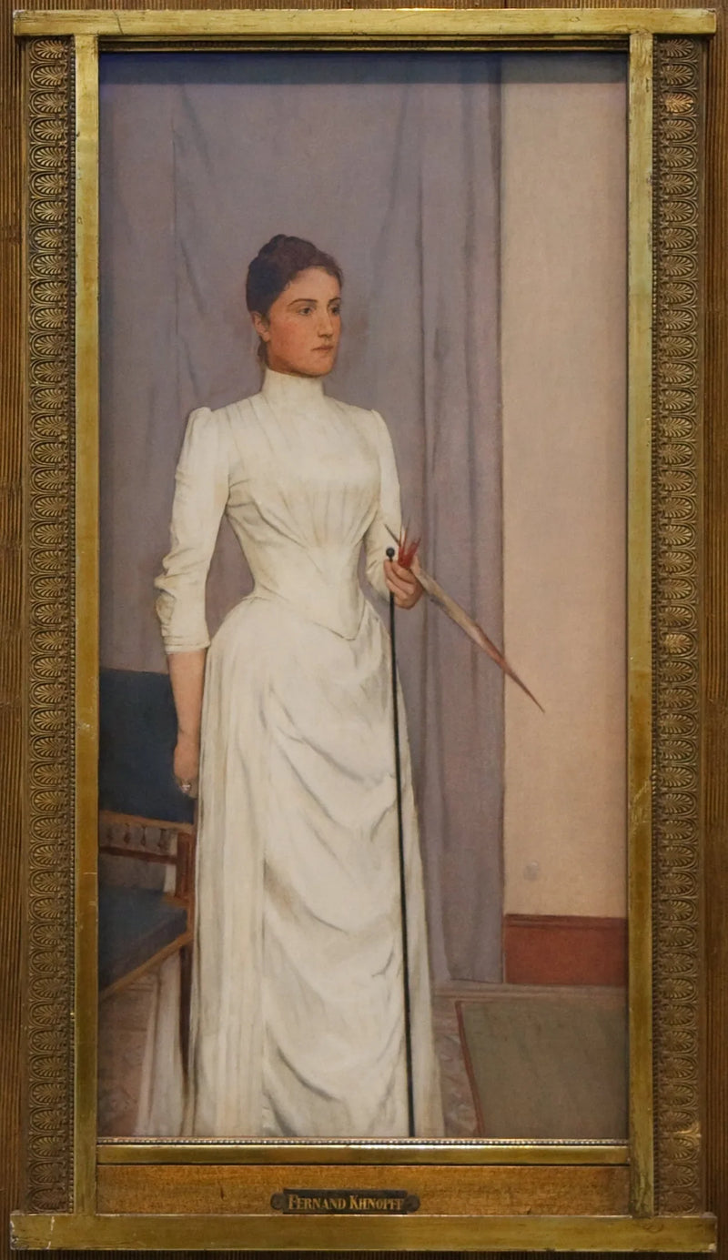 Portrait de Madeleine Mabille - Fernand Khnopff
