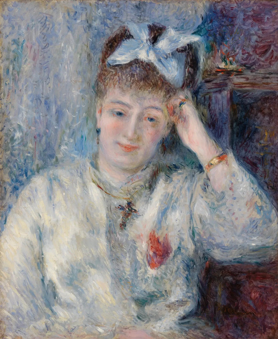 Portrait de Mademoiselle Marie Murer (Portrait de Mademoiselle Marie Murer) - Pierre-Auguste Renoir