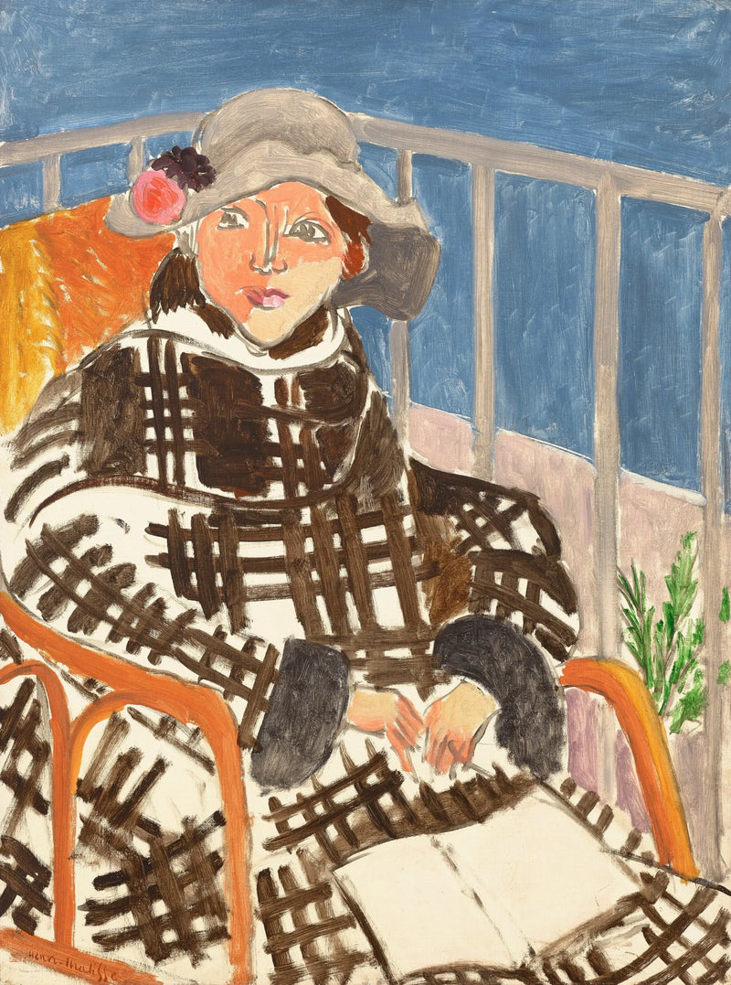 Portrait de Mademoiselle Matisse - Henri Matisse