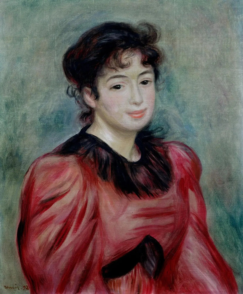 Portrait de Mademoiselle Victorine de Bellio - Pierre-Auguste Renoir