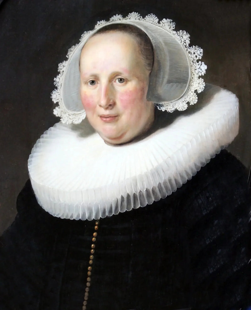 Portrait de Maertgen van Bilderbeecq, épouse de Willem Burggraeff - Rembrandt