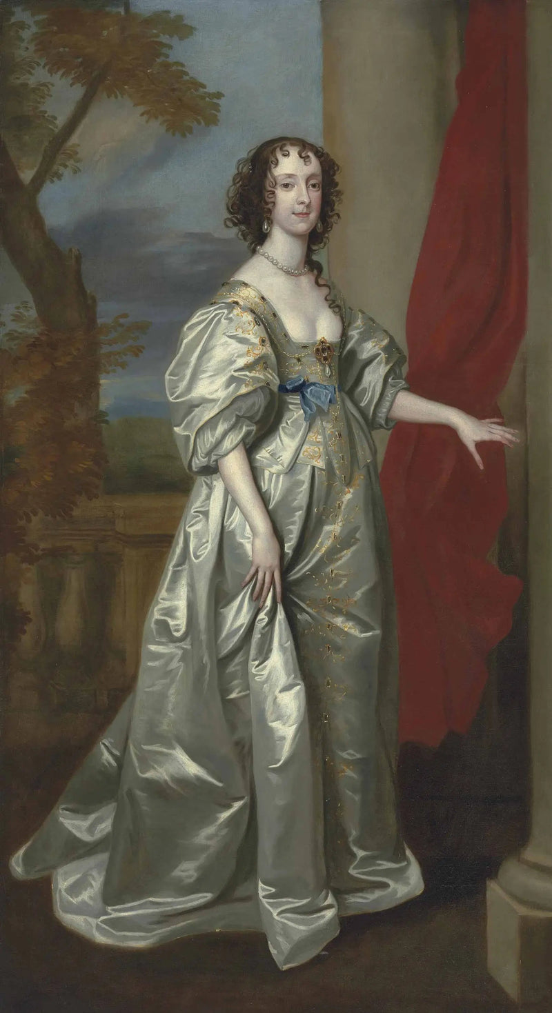 Portrait de Margaret Smith, Mme Thomas Carey, plus tard Lady Edward Herbert (1606-1678) - Antoine van Dyck