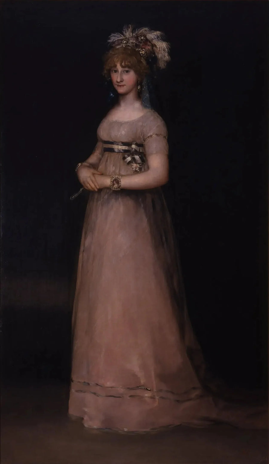 Portrait de María Luisa de Borbón y Vallabriga - Francisco de Goya