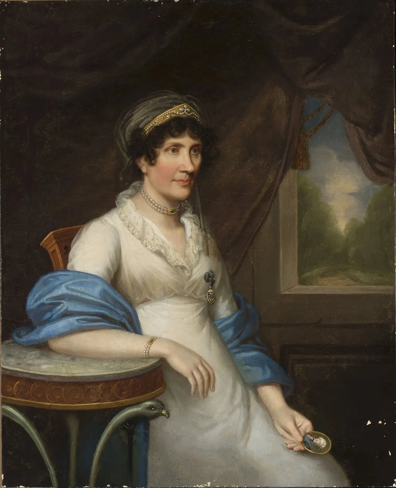 Portrait de Marianna Dembińska née Moszyńska. - Joseph Karl Stieler