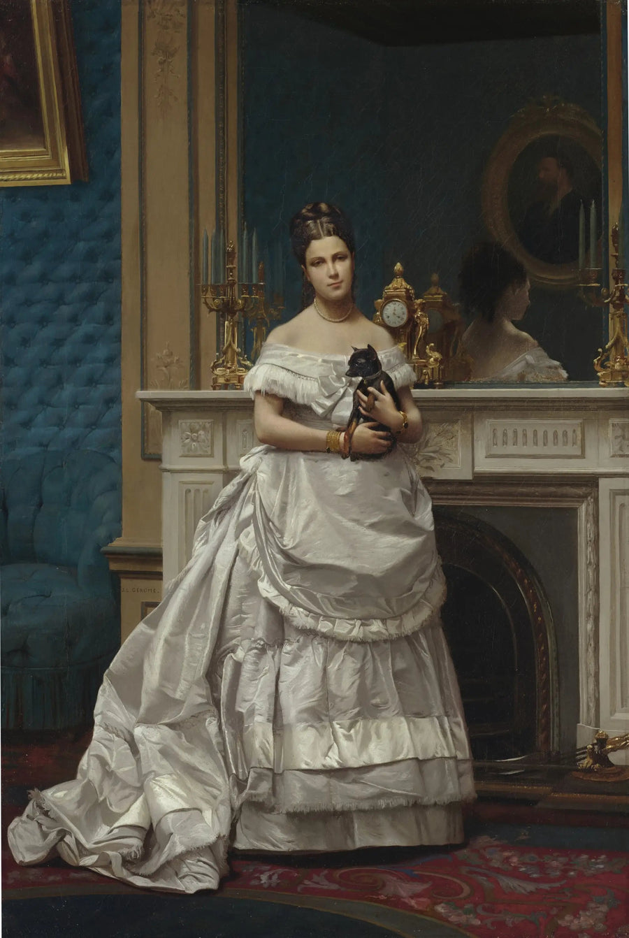 Portrait de Marie Gérôme - Jean-Léon Gérôme