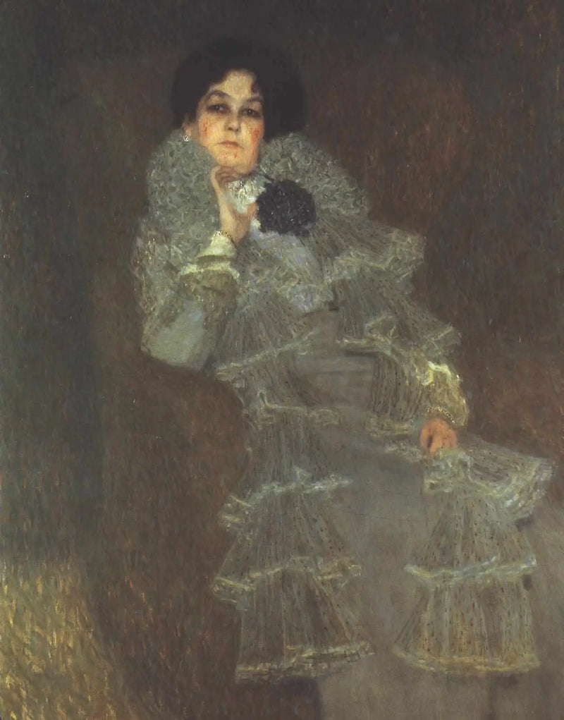Portrait de Marie Henneberg - Gustav Klimt
