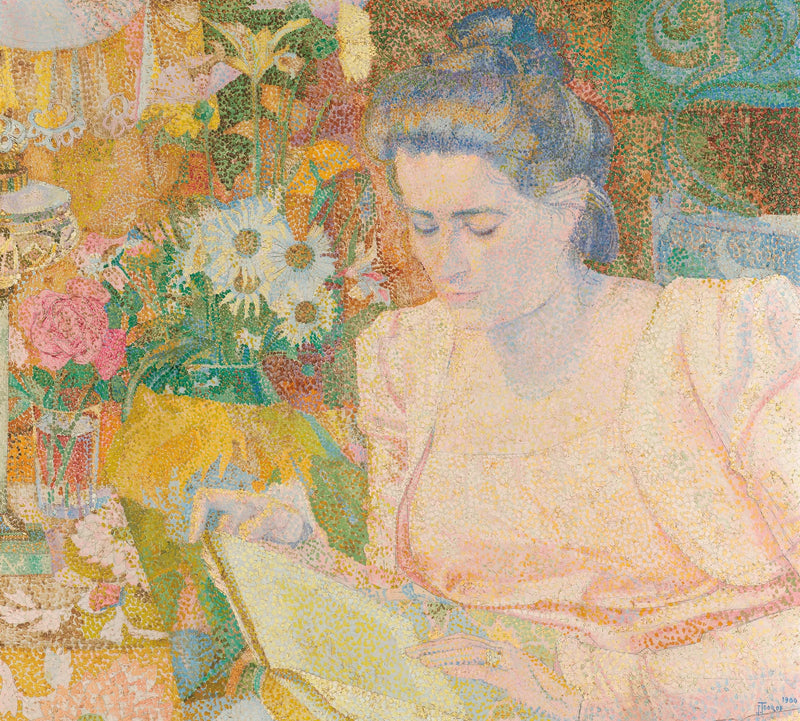 Portrait de Marie Jeanette de Lange - Jan Toorop