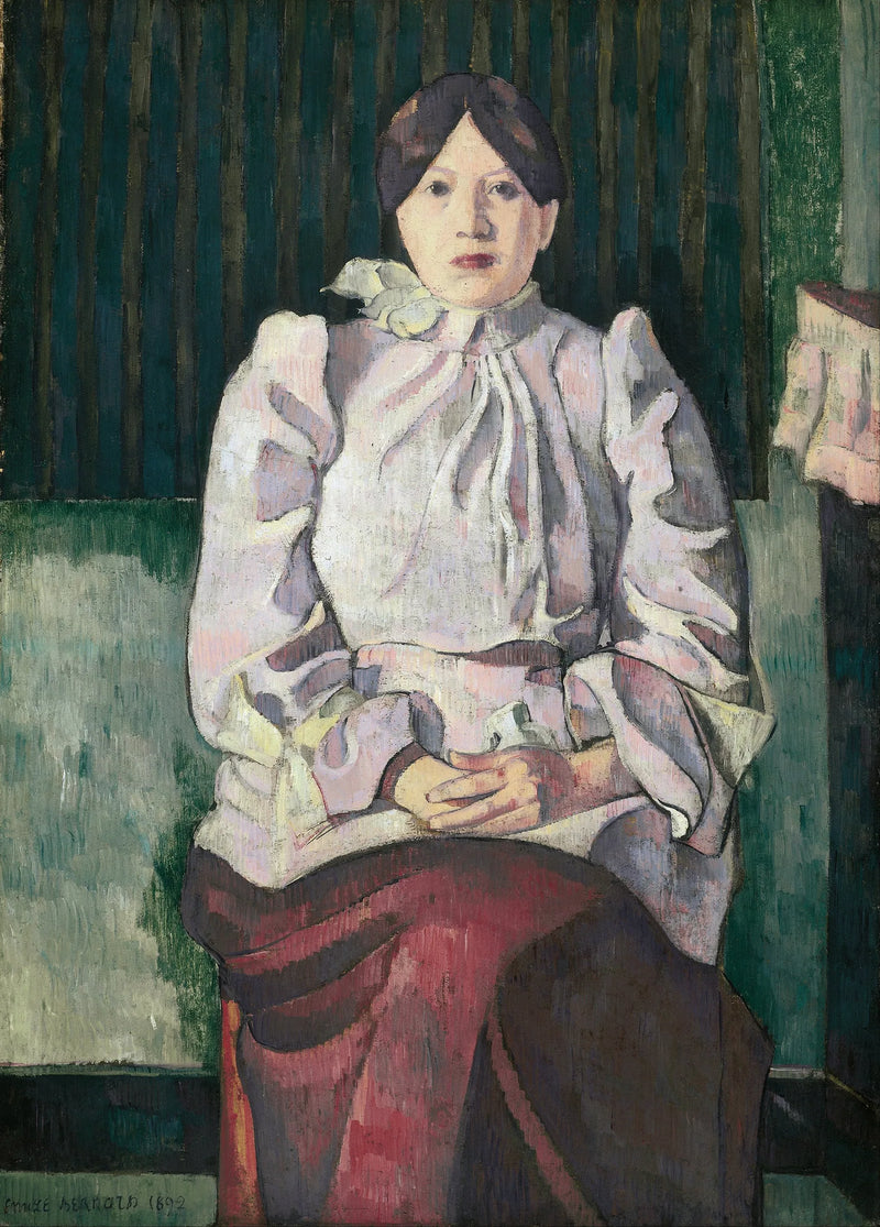 Portrait de Marie Lemasson - Émile Bernard