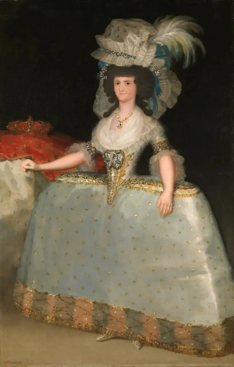 Portrait de Marie-Louise de Parme - Francisco de Goya
