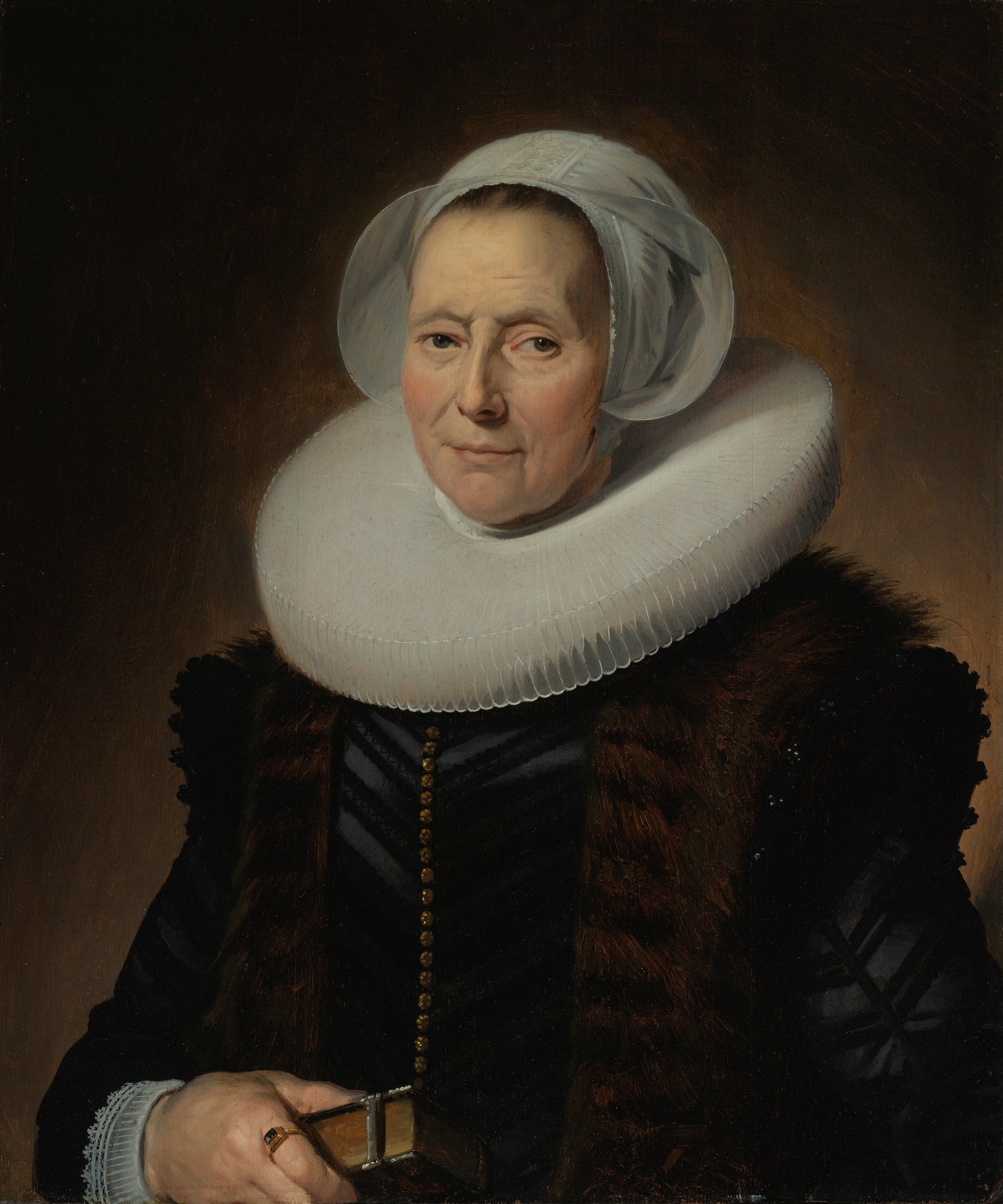 Portrait de Maritje Claesdr Vooght - Frans Hals