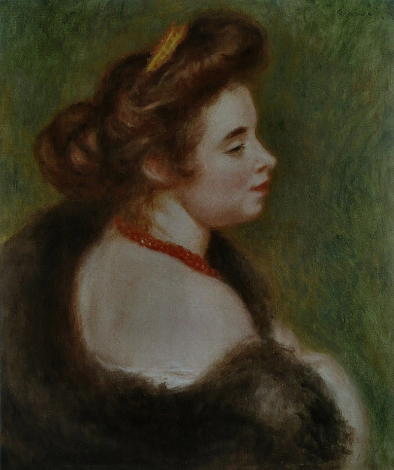 Portrait de Marthe Denis - Pierre-Auguste Renoir