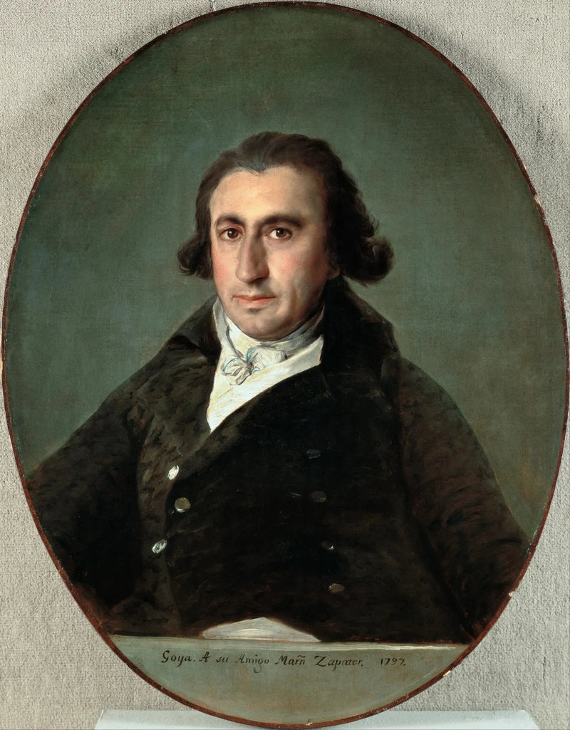 Portrait de Martín Zapater - Francisco de Goya