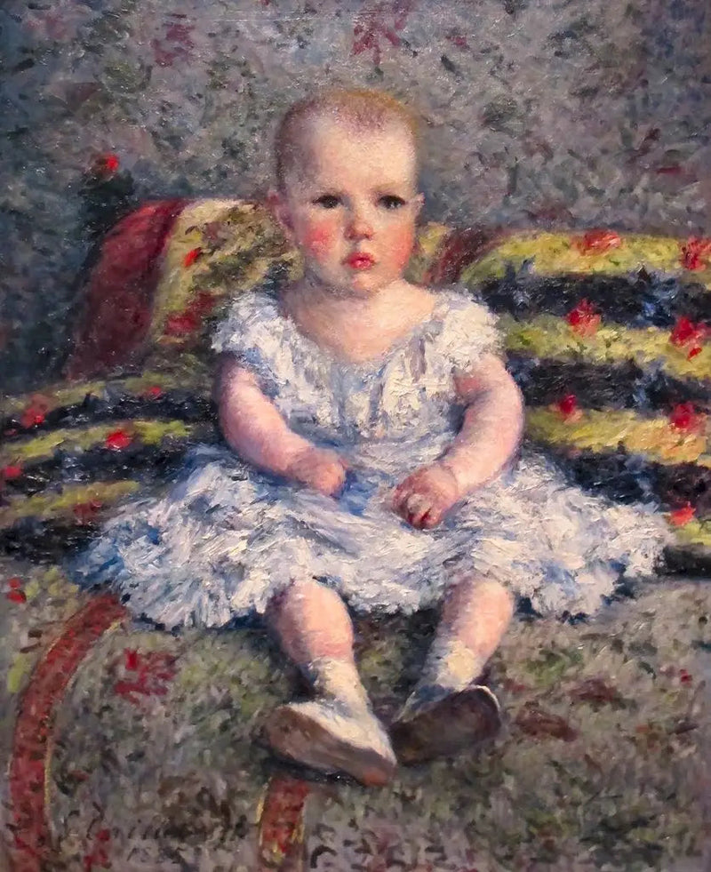 Portrait de Maurice Hugot, enfant - Gustave Caillebotte