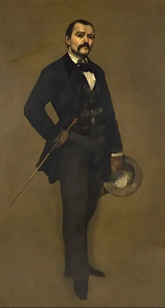 Portrait de Max Buchon - Gustave Courbet