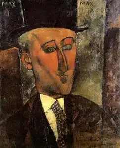 Portrait de Max Jacob - Amedeo Modigliani