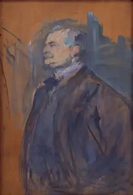 Portrait de Michel Manzi - Henri de Toulouse-Lautrec