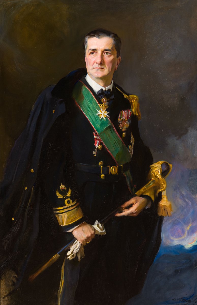 Portrait de Miklós Horthy - Philip de László image 1 reproduction réalisée par Alpha Reproduction