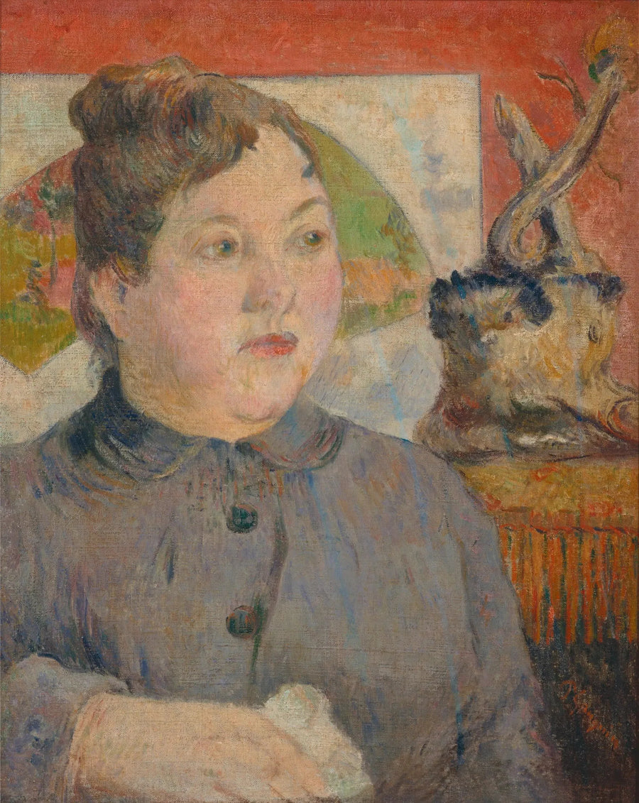 Portrait de Mme Alexandre Kohler - Paul Gauguin