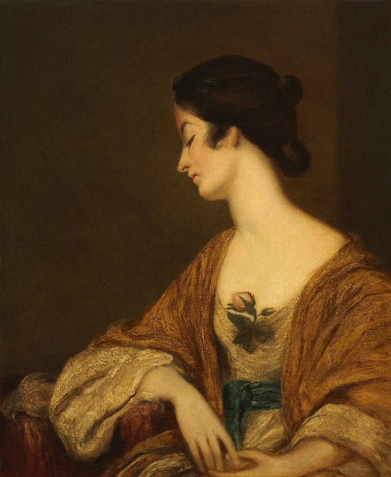 Portrait de Mme George Collier - Joshua Reynolds image 1 reproduction d’œuvre d’art à l’huile