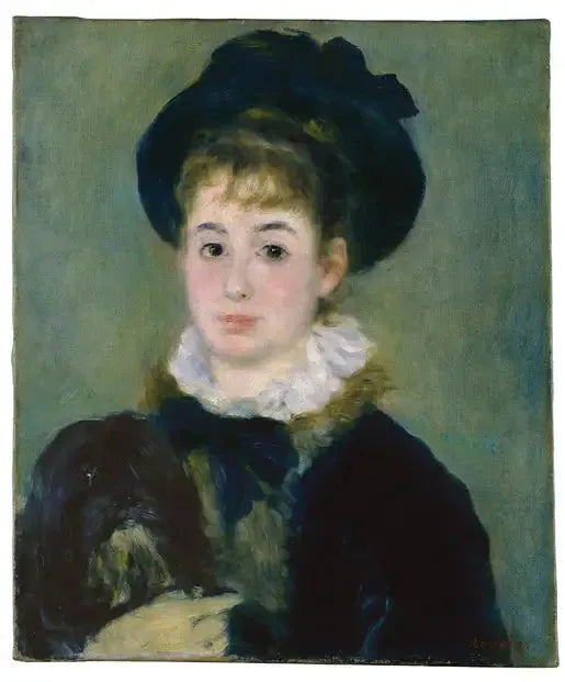 Portrait de Mme Henriot - Pierre-Auguste Renoir